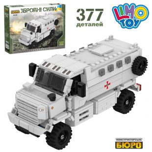 Конструктор Limo Toy военная техника, 18,5 см, 377 деталей KB 005