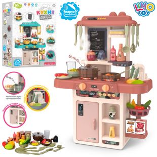 Детская кухня Limo Toy мойка, духовка, плита, посуда, продукты 889-188