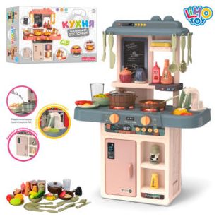 Детская кухня Limo Toy мойка, духовка, плита, посуда, продукты 889-189