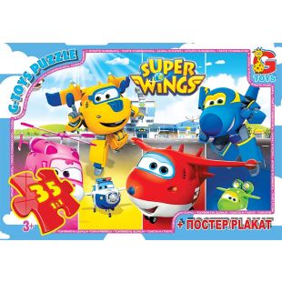 Пазли G-Toys із серії Супер крила, 35 елементів UW231   в Україні