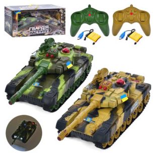 Набор игровых Limo Toy радиоуправляемых танков, корпус подвижной. M 5525