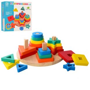 Деревянная игрушка Tree Toys Геометрика MD 2630