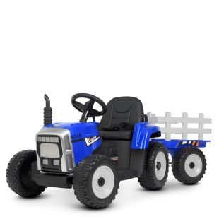 Электромобиль детский Bambi Racer трактор на радиоуправлении зеленый M 4419EBLR-5