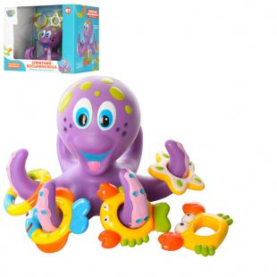 Игра для купания Limo Toy Осьминог-кольцеброс AQ 0001