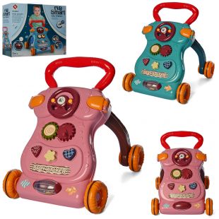 Каталка-ходунки ігровий центр 2 кольори 689-1-2