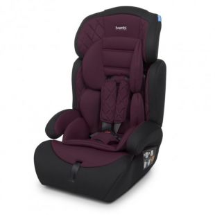 Автокрісло дитяче Bambi 2 в 1 бордове M 3546 Purple
