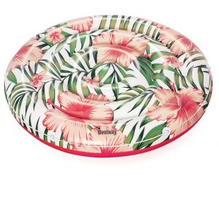 Плотик Bestway пальмы/цветы 43410