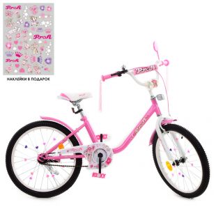 Велосипед дитячий Prof1 Ballerina 20д. Y2081