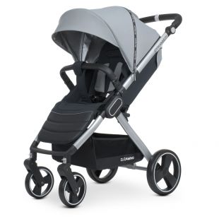 Коляска детская El Camino DYNAMIC v.2 серая ME 1053 Gray