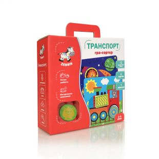 Деревянная мозаика Vladi Toys Транспорт ZB2002-06