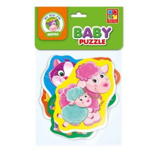 Беби пазл Vladi toys Мама и малыш VT1106-97