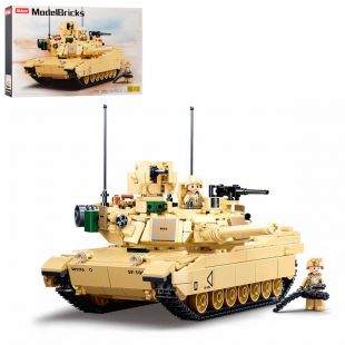 Конструктор SLUBAN Model Bricks Танк M38-B0892