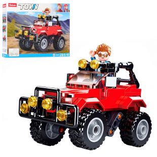 Конструктор SLUBAN Town Джип M38-B0902
