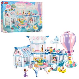 Конструктор SLUBAN Girls Dream Аквапарк M38-B0929
