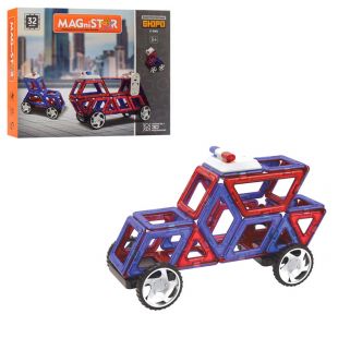 Конструктор магнитный MAGniSTAR Транспорт LT6002