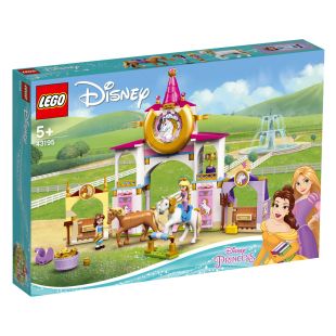 Конструктор LEGO Disney Princess Королівська стайня Белль і Рапунцель 43195