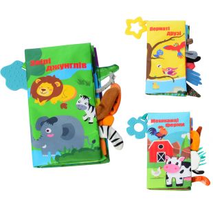 М'яка розвиваюча книжка Limo Toy в асортименті HB 0016 ABC