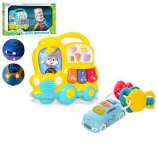 Детское игрушечное пианино с машинкой Limo Toy в ассортименте FT 0027
