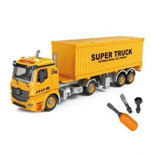Конструктор на шурупах Heavy Truck Контейнеровоз YW9086A