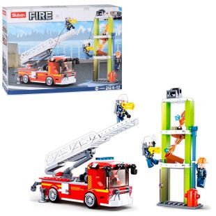Конструктор SLUBAN Fire Пожежна машина M38-B0966