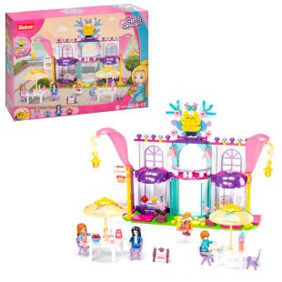 Конструктор SLUBAN Girls Dream Кафе M38-B0972