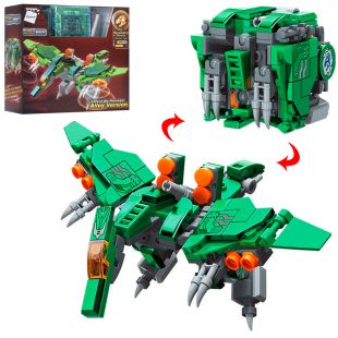 Конструктор Qman Cube of Beasts 3в1 Лорд Птерозавр 41222