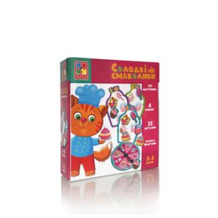 Міні-розвивашка Vladi Toys Солодкі смаколики  VT1804-42