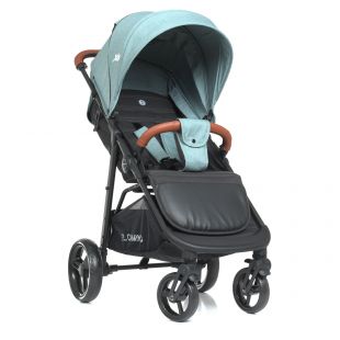 Коляска детская El Camino X4 голубая ME 1024L Cloud Blue