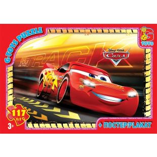 Пазли G-Toys із серії Тачки, 117 елементів Z10181  купити