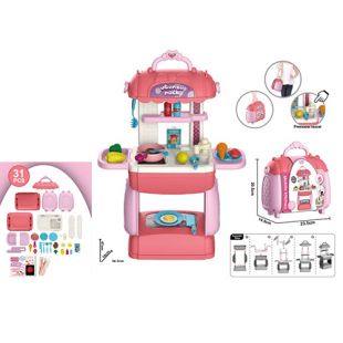 Кухня Bowa мийка, посуд, продукти, 31 деталь  8781P