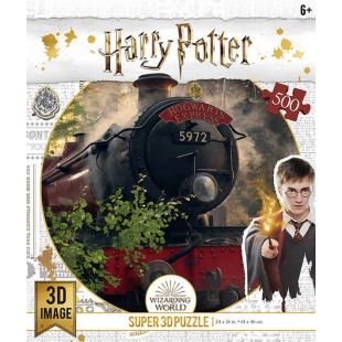Пазли PRIME 3D Harry Potter потяг, 500 деталей 32506
