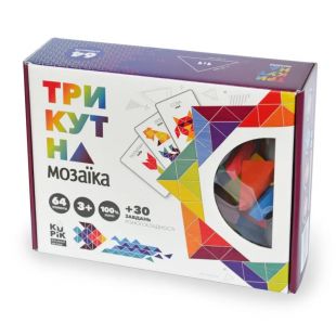 Деревянная треугольная мозаика KuPik 900194