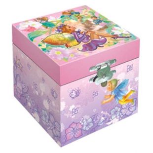 Шкатулка Jewelry Box заводная, зеркало под крышкой BF-3000-D18