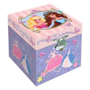 Шкатулка Jewelry Box заводная, зеркало под крышкой, фигурка вращающаяся BP-3000-D9