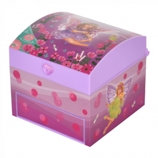 Шкатулка Jewelry Box заводная, зеркало под крышкой BUF-2000-D2