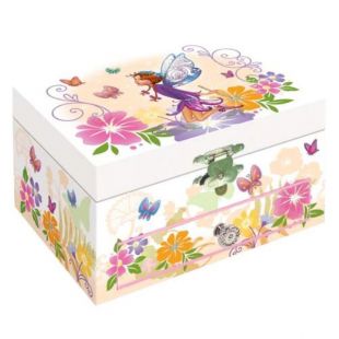 Шкатулка Jewelry Box заводная, зеркало под крышкой GF-100-D3