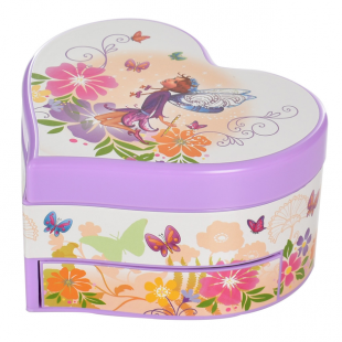 Шкатулка Jewelry Box заводная, зеркало под крышкой GF-517-D3
