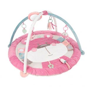 Розвиваючий килимок Canpol babies Pastel Friends гімнастичний рожевий 68/078_pin