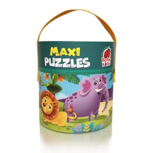 Игра-пазл Roter Kafer Maxi Зоопарк RK1080-02