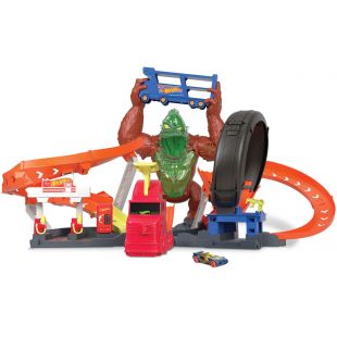 Игровой набор Hot Wheels Нападение токсичной гориллы GTT94