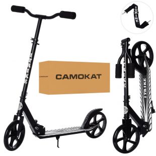 Самокат складний iTrike чорний SR2-010-10-B-B