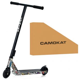 Самокат трюковой iTrike принт SR2-064-5-WP7