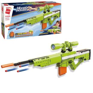 Конструктор Qman Model Power Снайперська гвинтівка AWM 52006