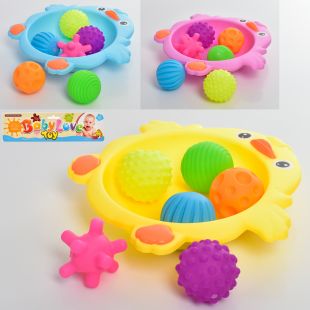 Игрушка для купания птичка-емкость, 3 цвета 916-48