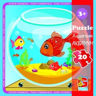 Пазли G-Toys із серії Домашні улюбленці, 20 елементів LH05   в Україні
