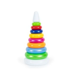 Іграшка дитяча Bamsic Піраміда Веселка 3 1820