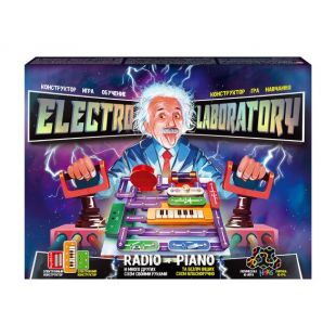 Електронний конструктор Danko Toys Electro Laboratory. Radio+Piano ELab-01-03
