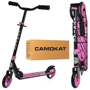Самокат складний iTrike рожевий SR2-039-8-P