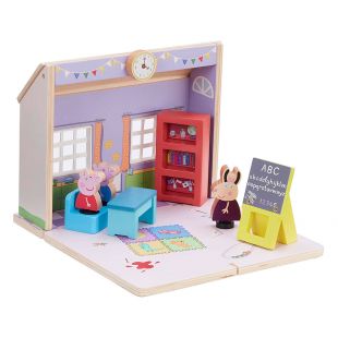 Деревянный игровой набор Peppa Pig Школа Пеппы 07212