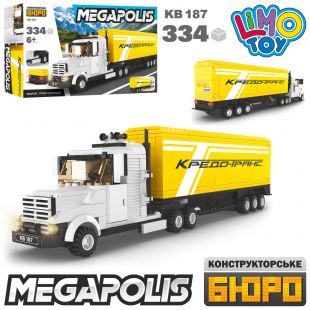 Конструктор Limo Toy трейлер, 38,6 см KB 187